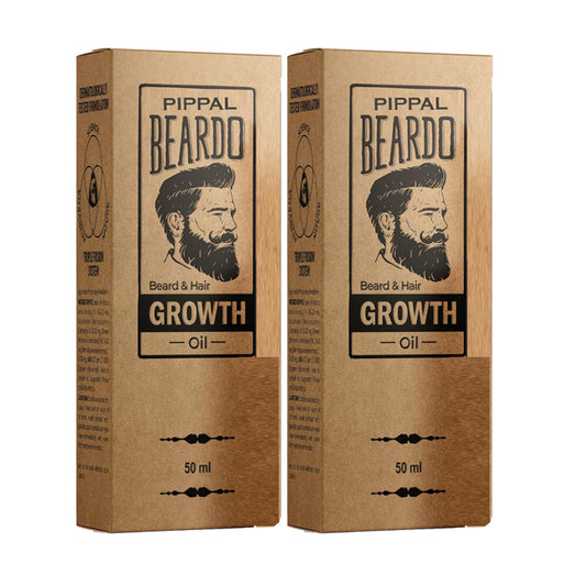 Beardo Beard And Hair Growth Oil 2X50ml Faster Beard Growth