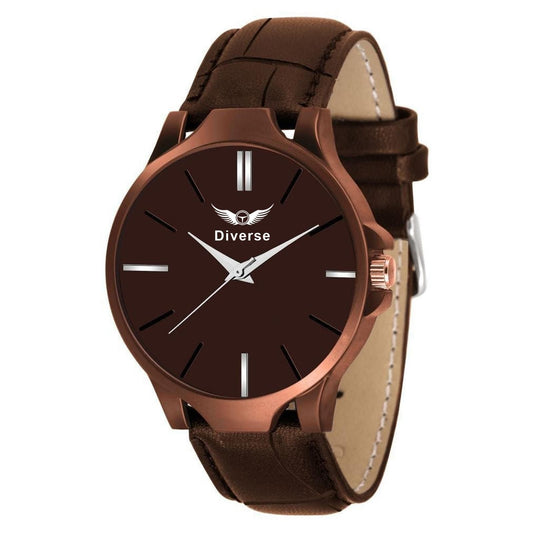 Men's Analog Leather Watch - Kreeam India