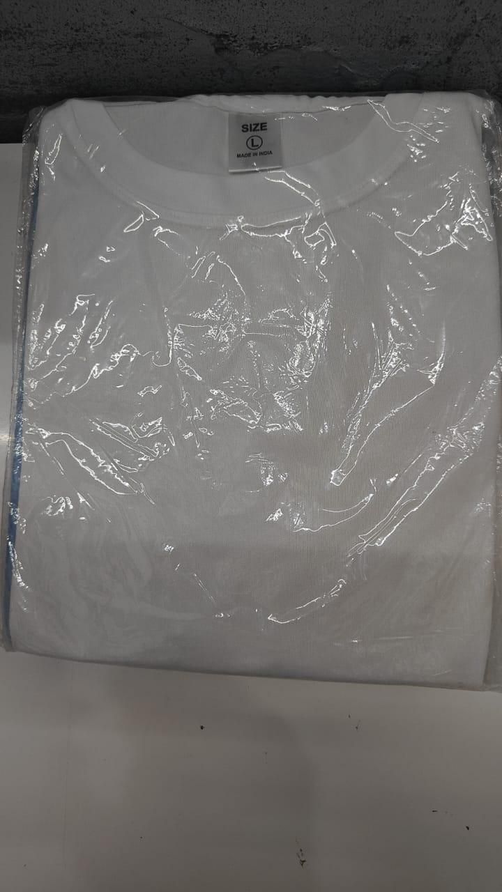 Men's Round Neck Polyester Casual T-shirt (Pack of 4) - Kreeam India