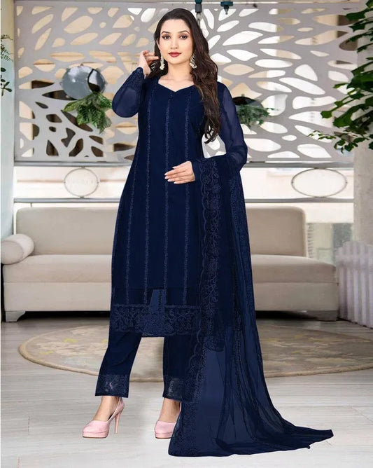 Kurta With Dupatta And Bottomwear - Kreeam India