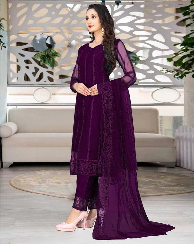Kurta With Dupatta And Bottomwear - Kreeam India