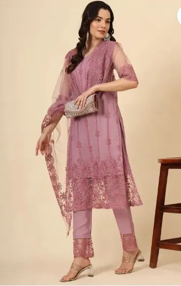 Kurta With Dupatta And Bottomwear - Kreeam India