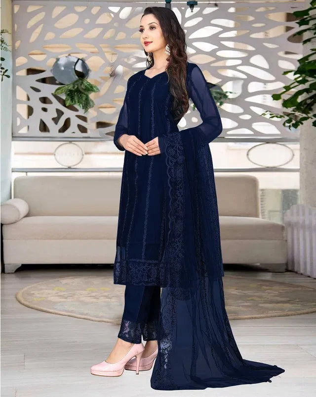 Kurta With Dupatta And Bottomwear - Kreeam India